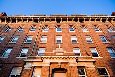 Photo taken looking up toward the top of a building. Link to Gifts of Cash, Checks, and Credit Cards. Photo taken looking up toward the top of a building. Link to Gifts of Cash, Checks, and Credit Cards.