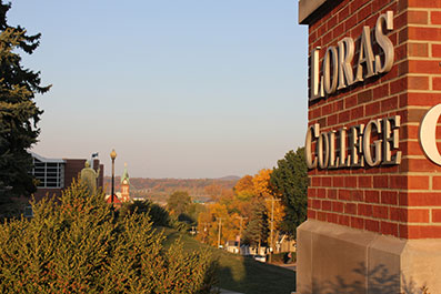 Photo of a view from the College gate. Link to Gifts That Pay You Income.